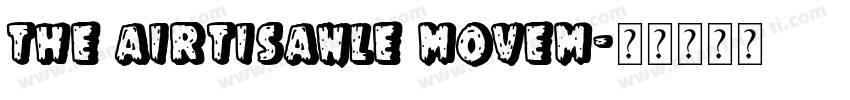 The airtisanle movem字体转换